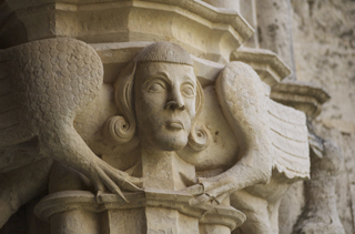 Capitel del claustro de Santes Creus