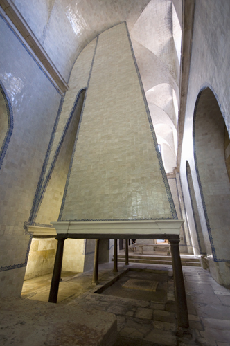 Chimenea de la cocina de Alcobaça