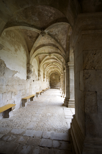 Galería oeste del claustro grande das Salcedas