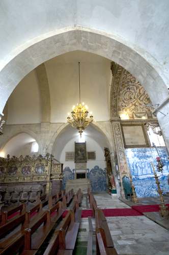 Transepto de la iglesia de Tarouca