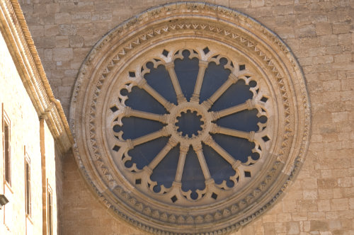 Roseton de la iglesia de Saanta MAría de Huerta