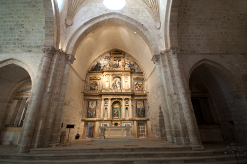 Capilla mayor iglesia Sacramenia