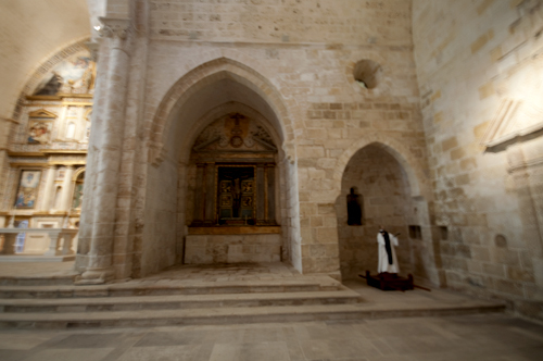 Capillas laterales del lado del evangelio iglesia de sacramenia